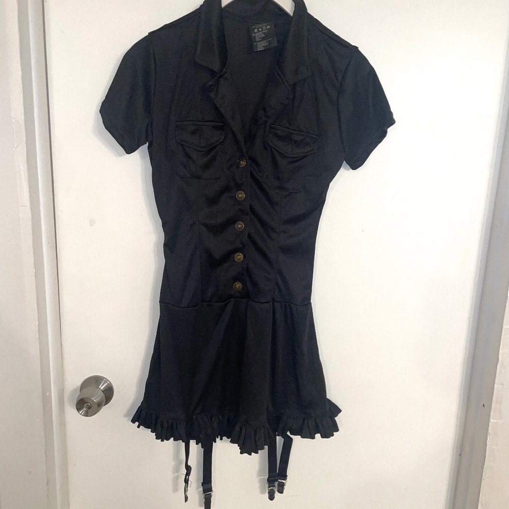 NWOT Leg Avenue Sexy Dirty Cop Costume Size Medium With Belt and Hat